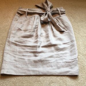 LINEN SKIRT